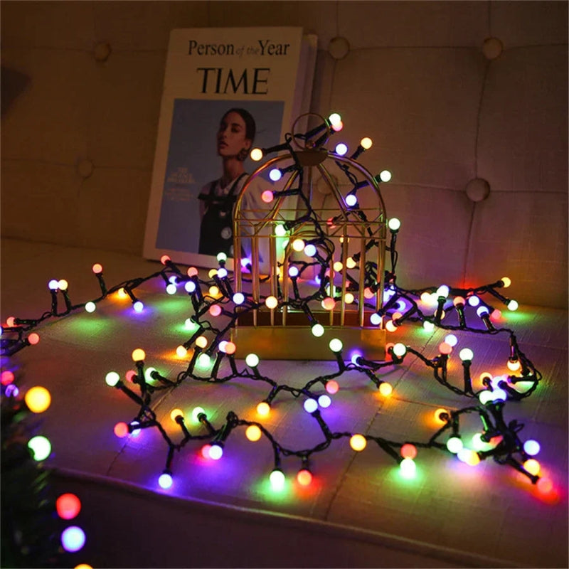 GlowSphere Wasserdichtes LED-Lichterkette mit runden Kugeln
