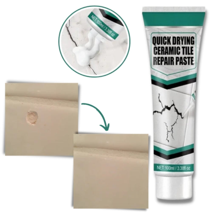 Keramik Reparaturset CrackFix Pro – Für Waschbecken, Bad & Küche