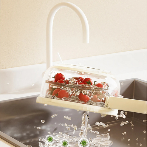 SpinFresh - 2-in-1 Schnellwaschmaschine und Abflussbecken