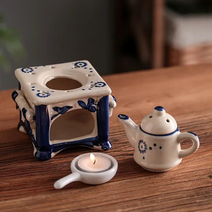 TeapotGlow - Mini Teekanne Aroma Duftdiffusor