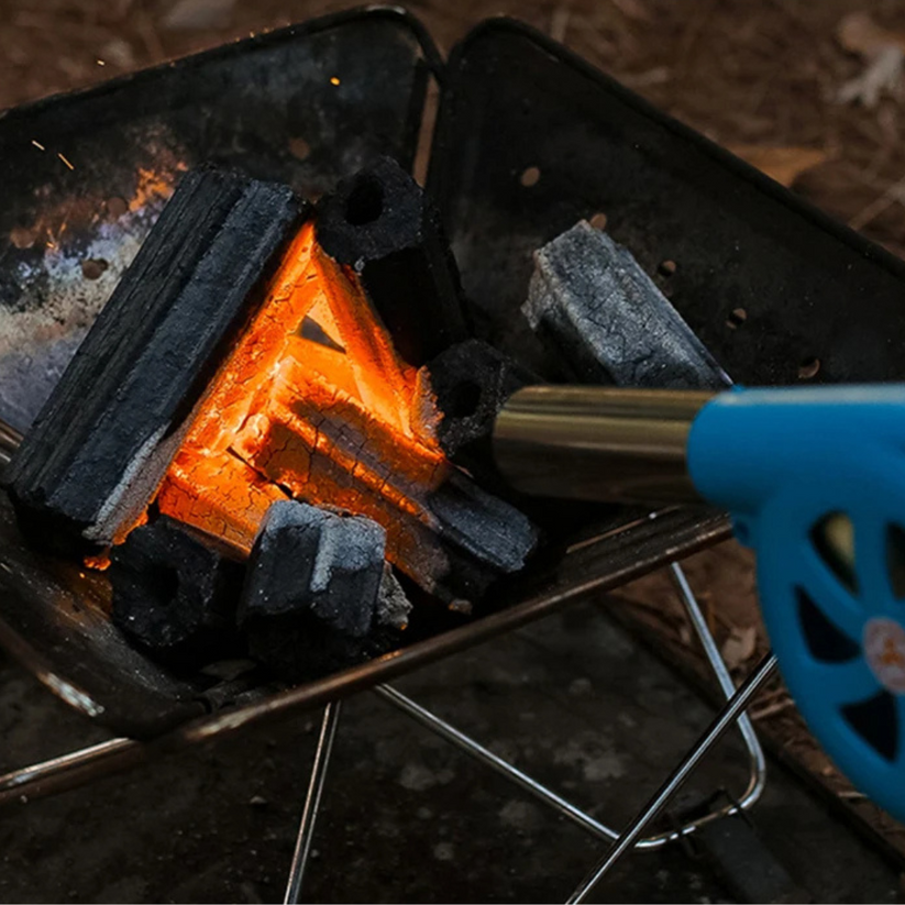 BlazeBoost - Handheld Feuerstarter für Grill und Lagerfeuer