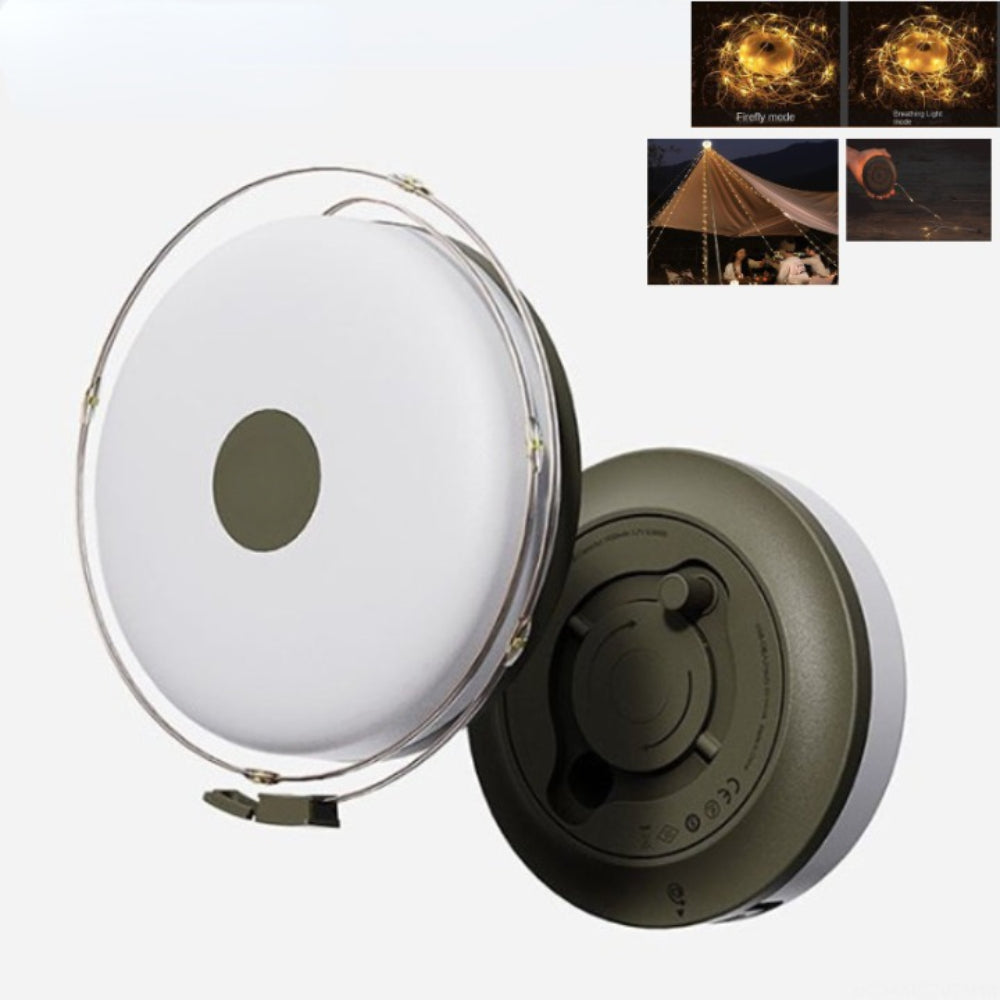LumiFlex Wiederaufladbarer Tragbarer LED-Lichtstreifen mit Aufrollbarem Kabel und Aufhängung