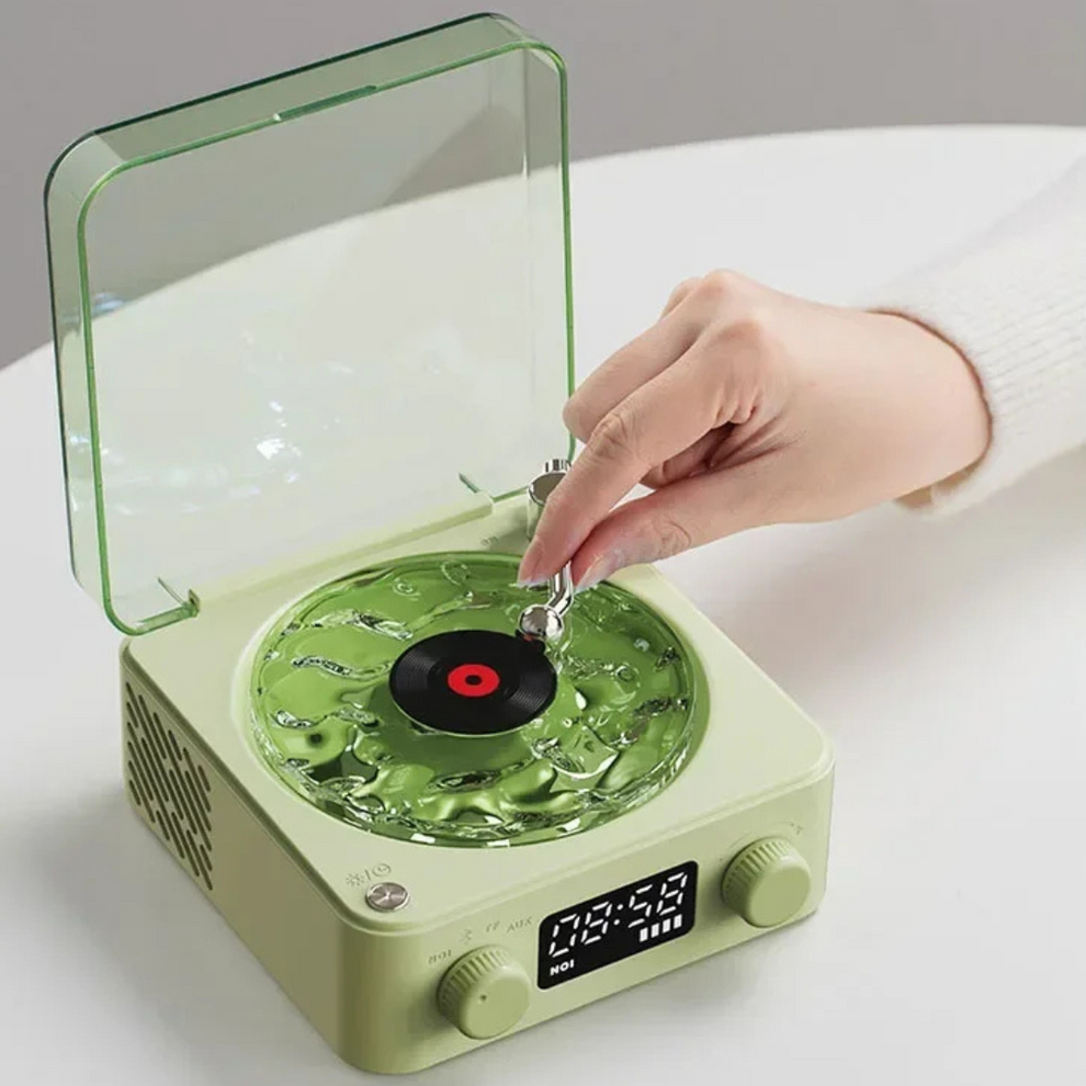 SpinTime - Vintage-inspiriertes Uhr mit modernen Klangfunktionen