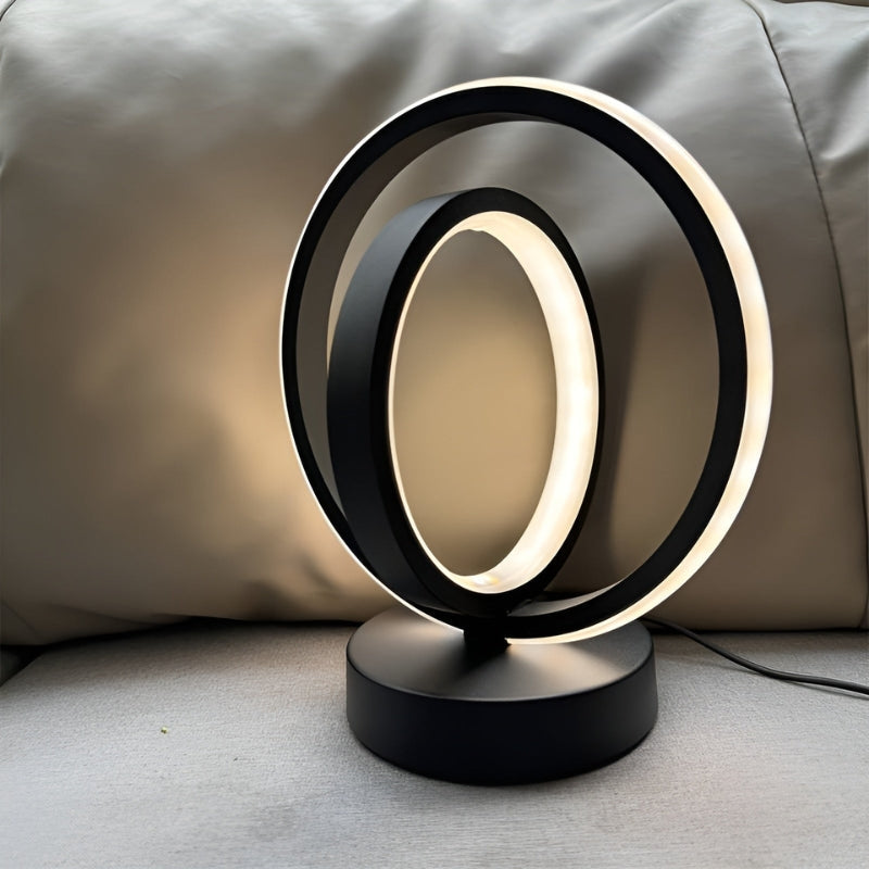 LumiFlex – Moderne Dimmbare Tischlampe mit Einzigartigem Design und USB-Port