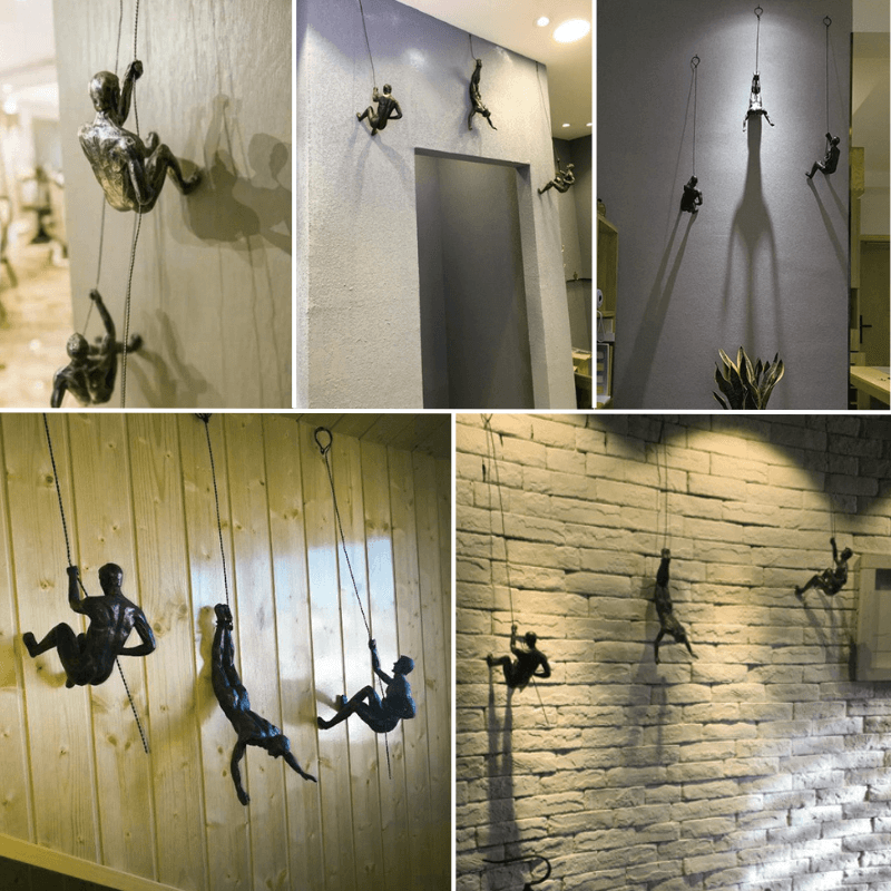 ClimbArt - Wanddekoration für Kletterfigur