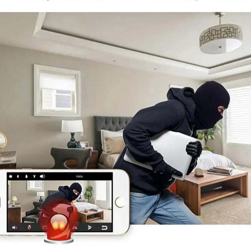 SafeView HD Mini WLAN Überwachungskamera mit Nachtsicht für die Haussicherheit