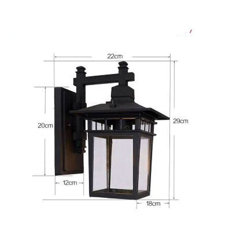 Luma – Moderne Außen Wandlampe mit effizienter Beleuchtung