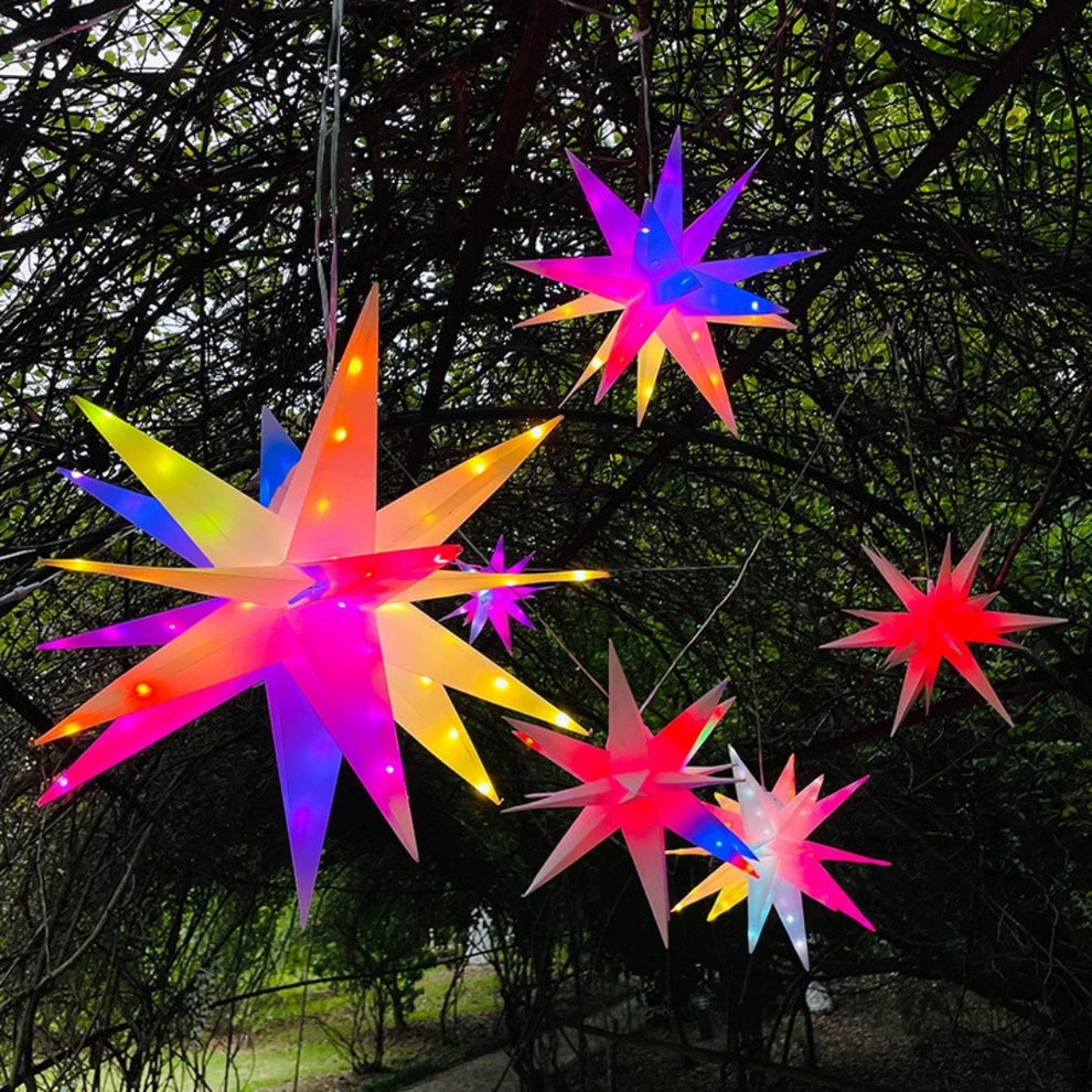 StarGlow - Buntes LED hängendes Sternenlicht mit Fernbedienung