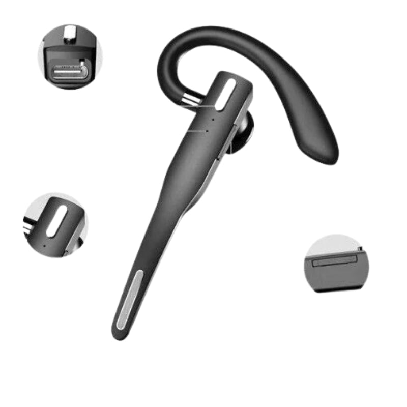 NovaTalk Kabelloses Bluetooth-Headset mit Doppelmikrofon