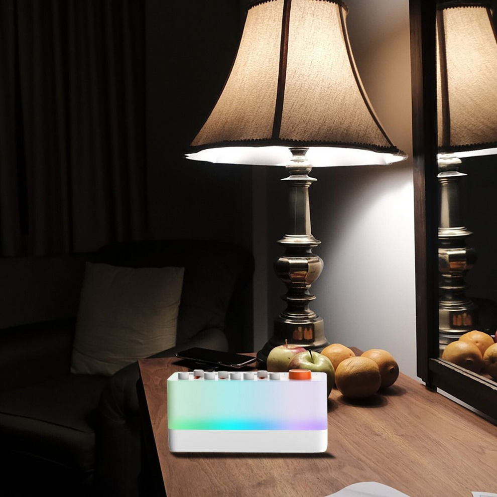 GlowTime - Minimalistischer digitaler Wecker mit warmem Nachtlicht