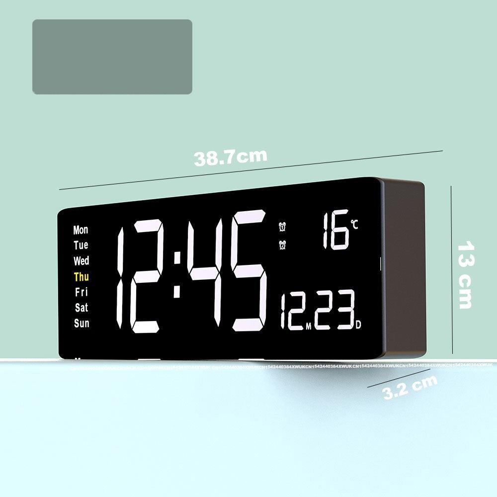 LumiTime Elegante Digitale Uhr – Modernes Design & Beleuchteter Bildschirm