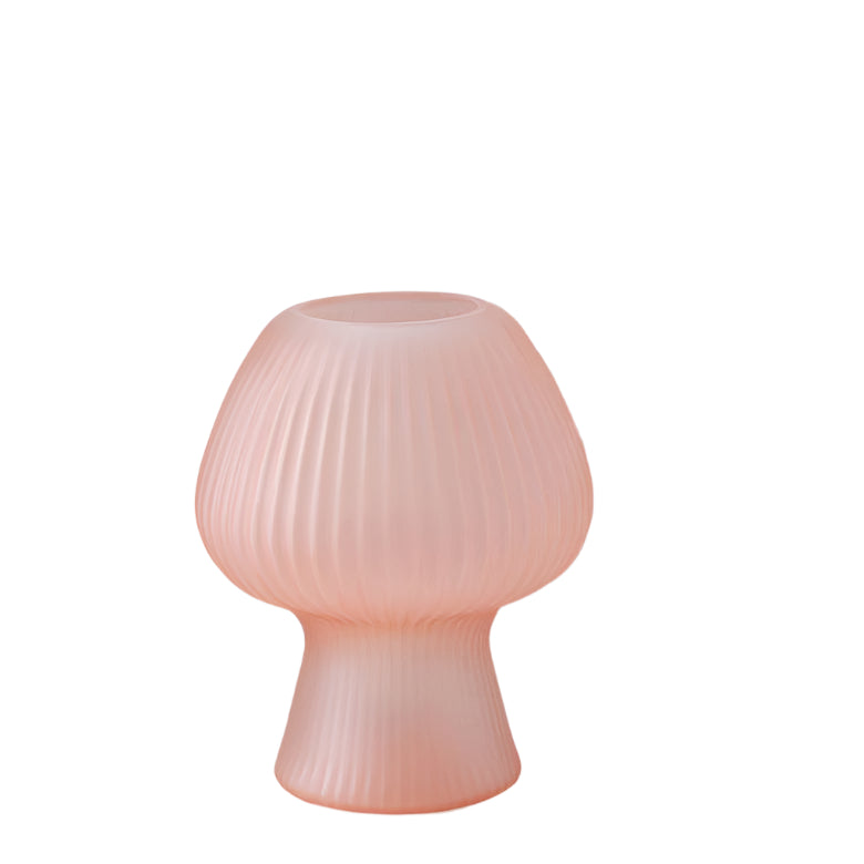 LumiMuse Vintage Glasbordlampe – Einstellbare LED-Nachtischlampe