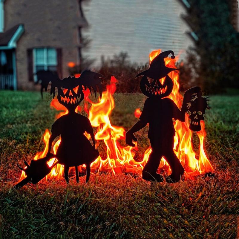 ScareSilhouette Unheimliche Garten Dekorationen
