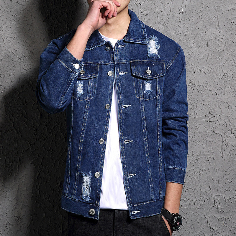 Erickson - Jeansjacke mit leichter Waschung für Männer