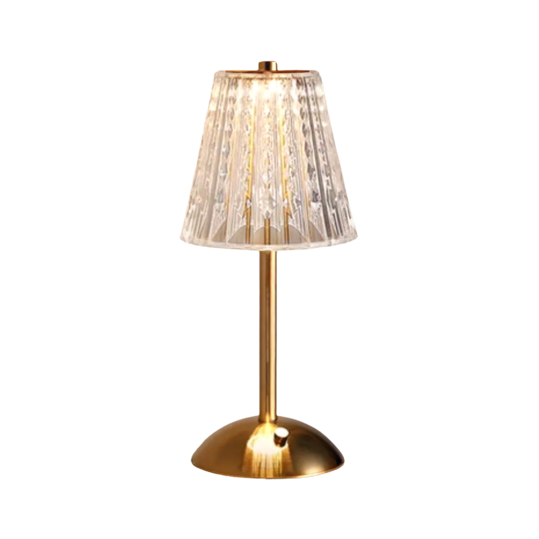 RetroLys – Wiederaufladbare Tischlampe mit dimmbarem Touch-Controller