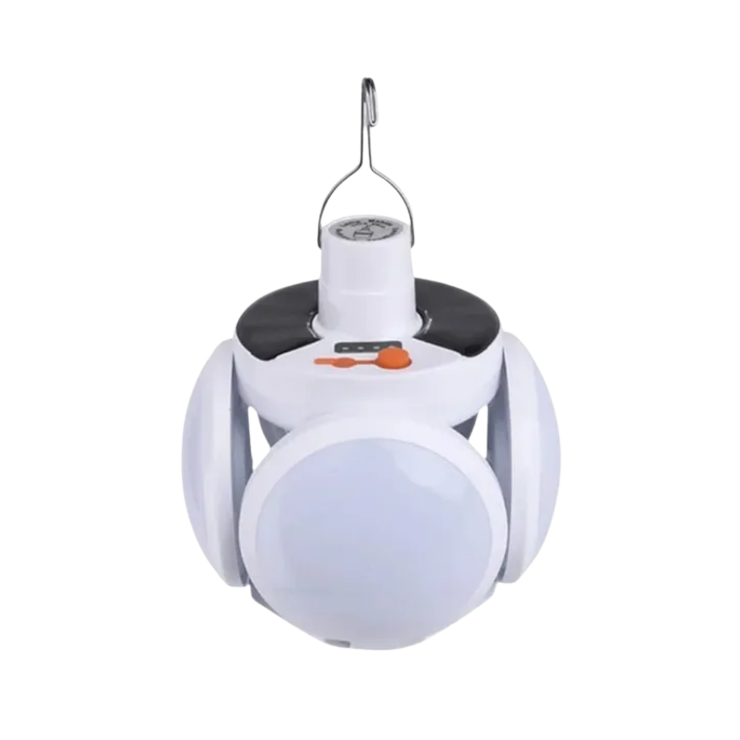 SolarGlow – Solarbetriebene Außenlampe mit USB-Ladefunktion