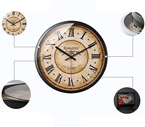 TimelessRoman – Vintage Wanduhr mit dekorativem Design