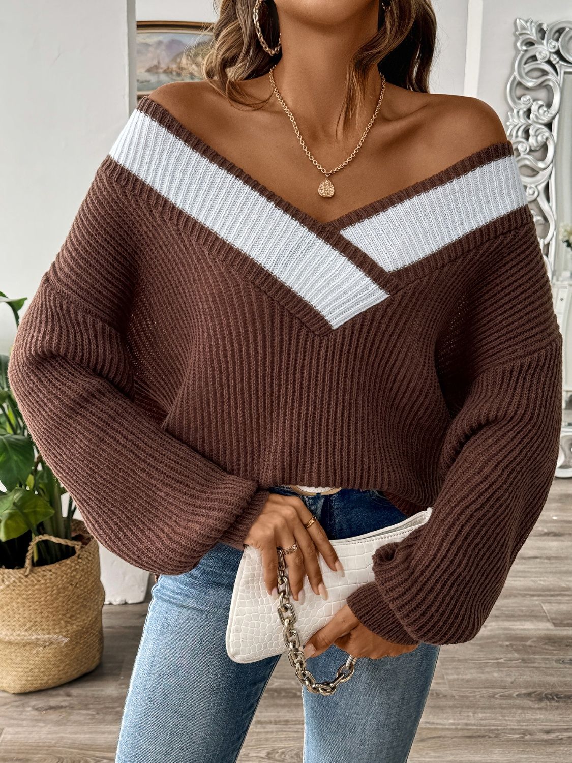 Sophia Weiche und Lässige Langärmlige Pullover – Ultimativer Komfort & Stil