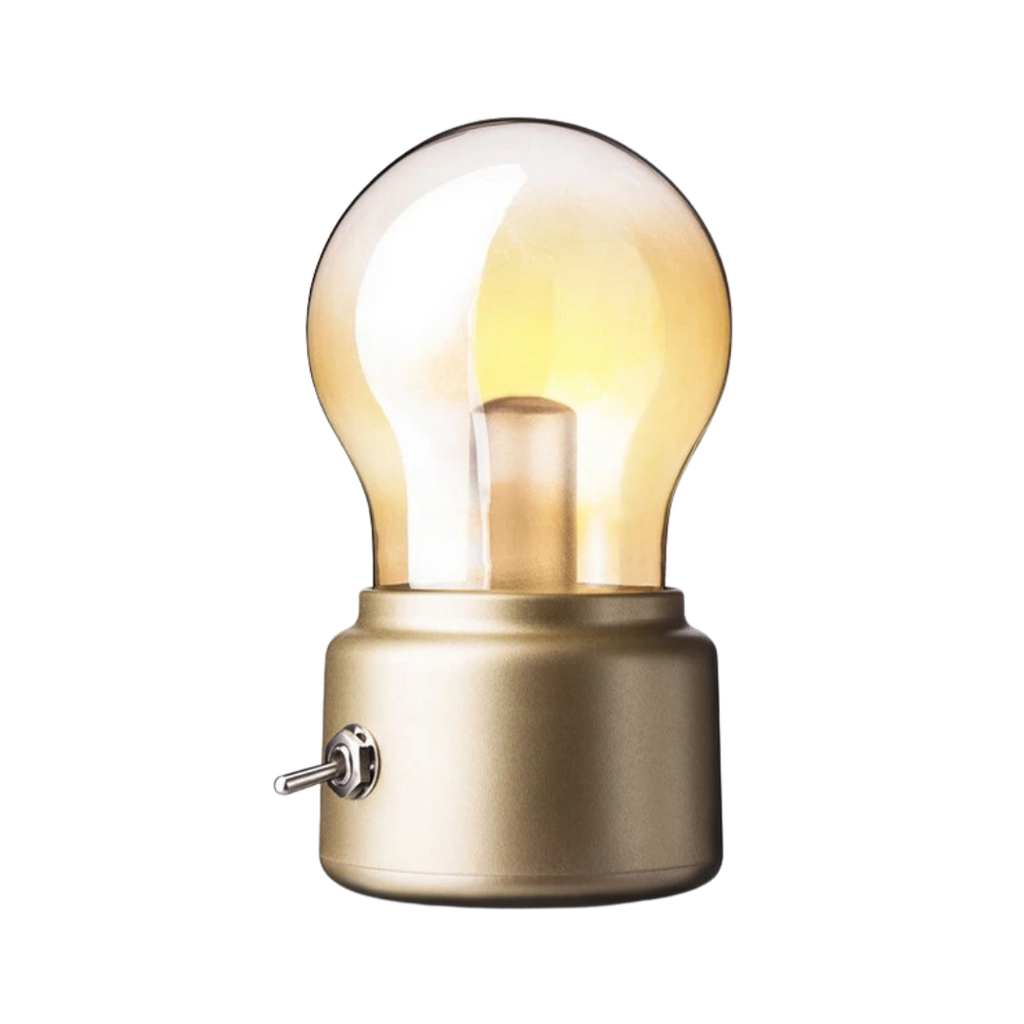 Nostalume Tragbare Tischlampe – Vintage-Design mit moderner Flexibilität