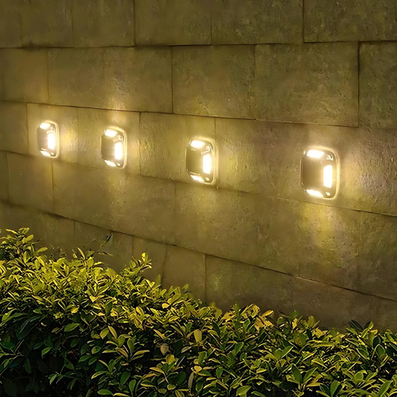 GlowPath – Bunte solarbetriebene LED-Straßenlichter