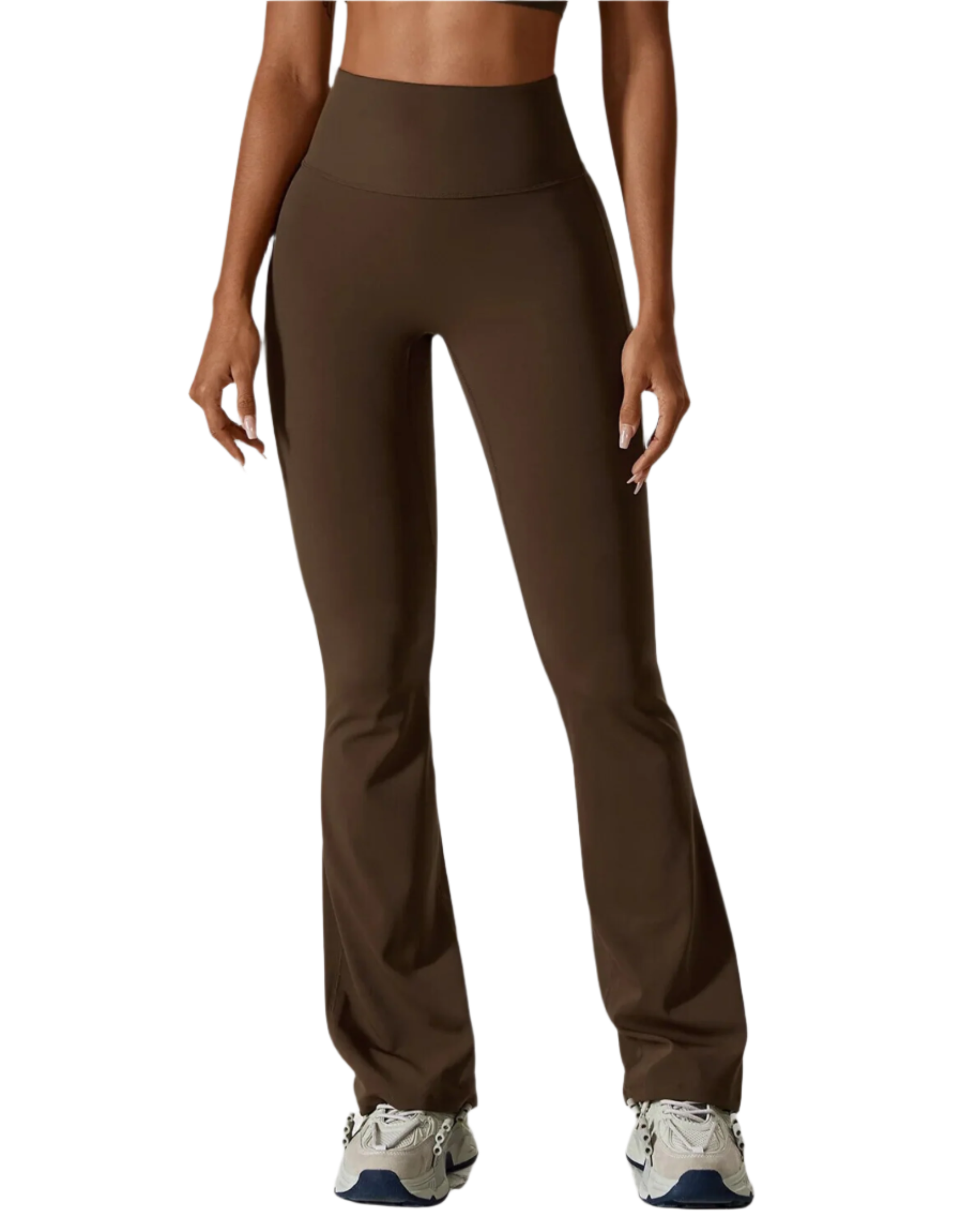 Selma Hochtaillierte Komfort-Leggings mit Weiten Bein für Damen