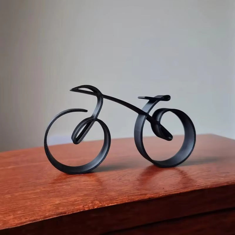 WireframeBike - Abstrakte Fahrradsäule Einrichtung