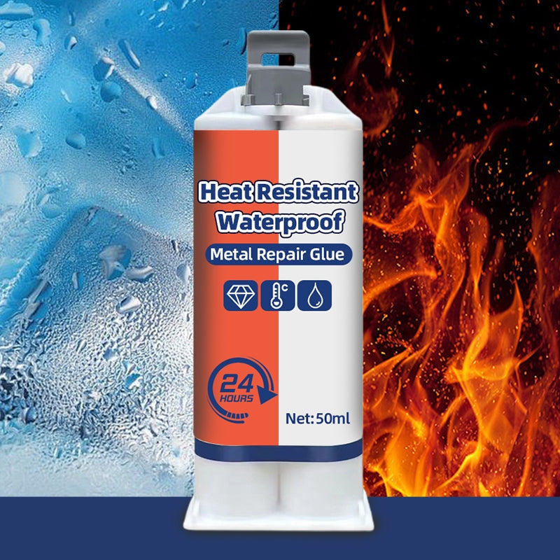 FixBond Wärmebeständige und Wasserdichte Metallreparaturkleber