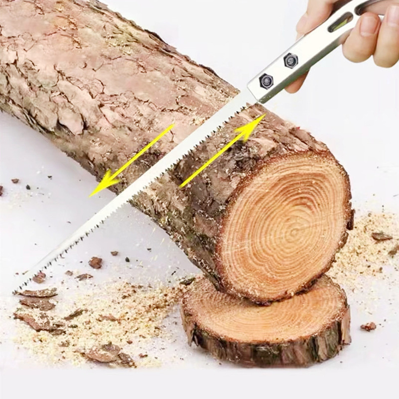ProCurve Kompakt Handsäge – Gebogene Klinge für präzises Schneiden im Freien und im Garten