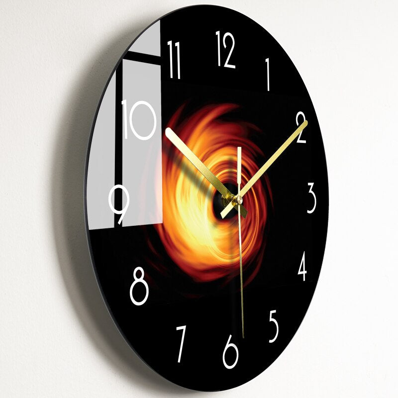GlassEra Elegante Wanduhr aus Glas – Modernes Design für Ihr Zuhause