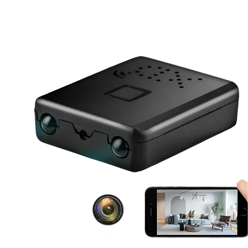 SafeView HD Mini WLAN Überwachungskamera mit Nachtsicht für die Haussicherheit