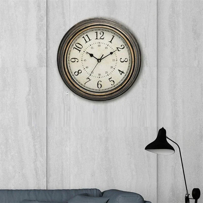 RusticCharm Vintage Wanduhr