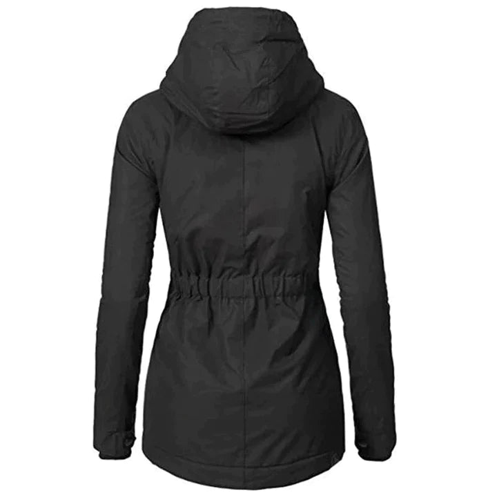 Nordic Luxe Winterparka für Damen mit Kapuze