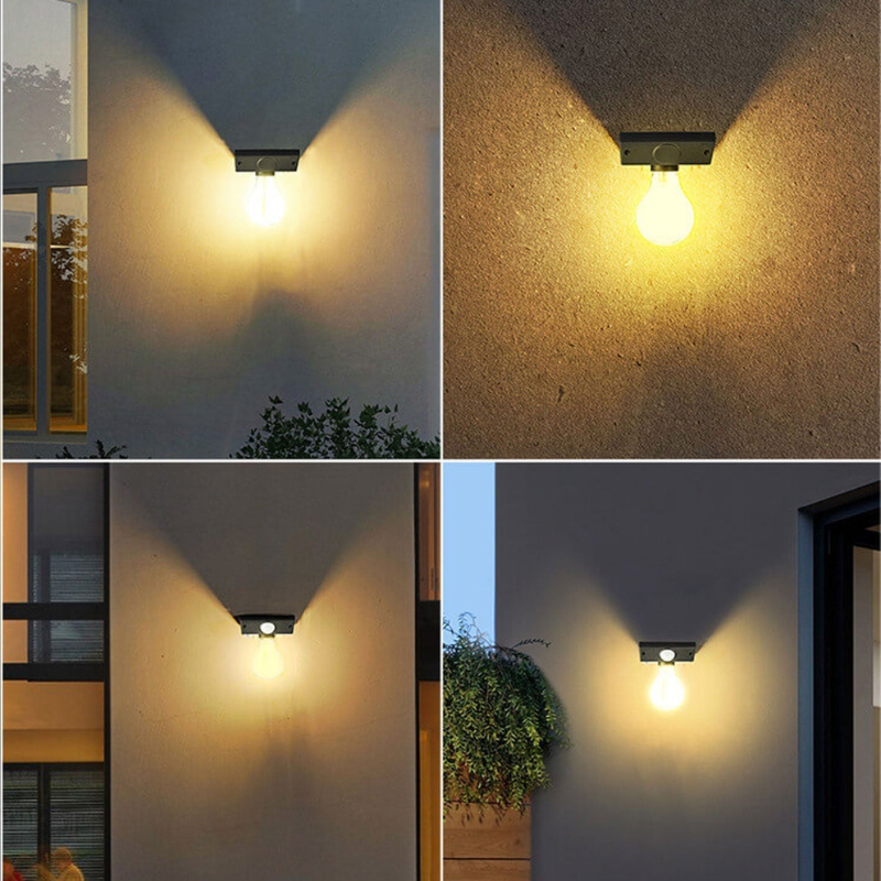 SolarGuard Wandleuchte mit Bewegungsmelder