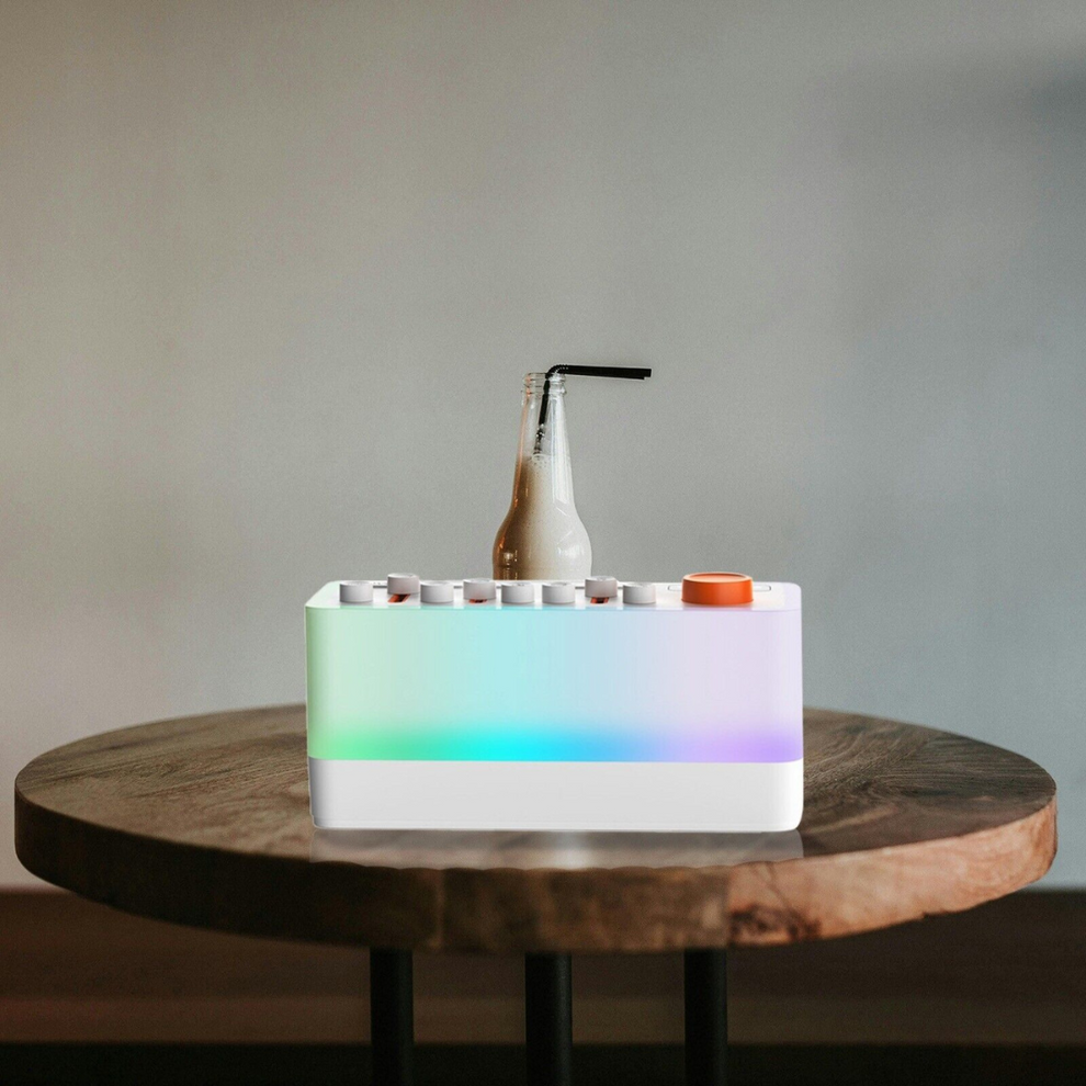 GlowTime - Minimalistischer digitaler Wecker mit warmem Nachtlicht