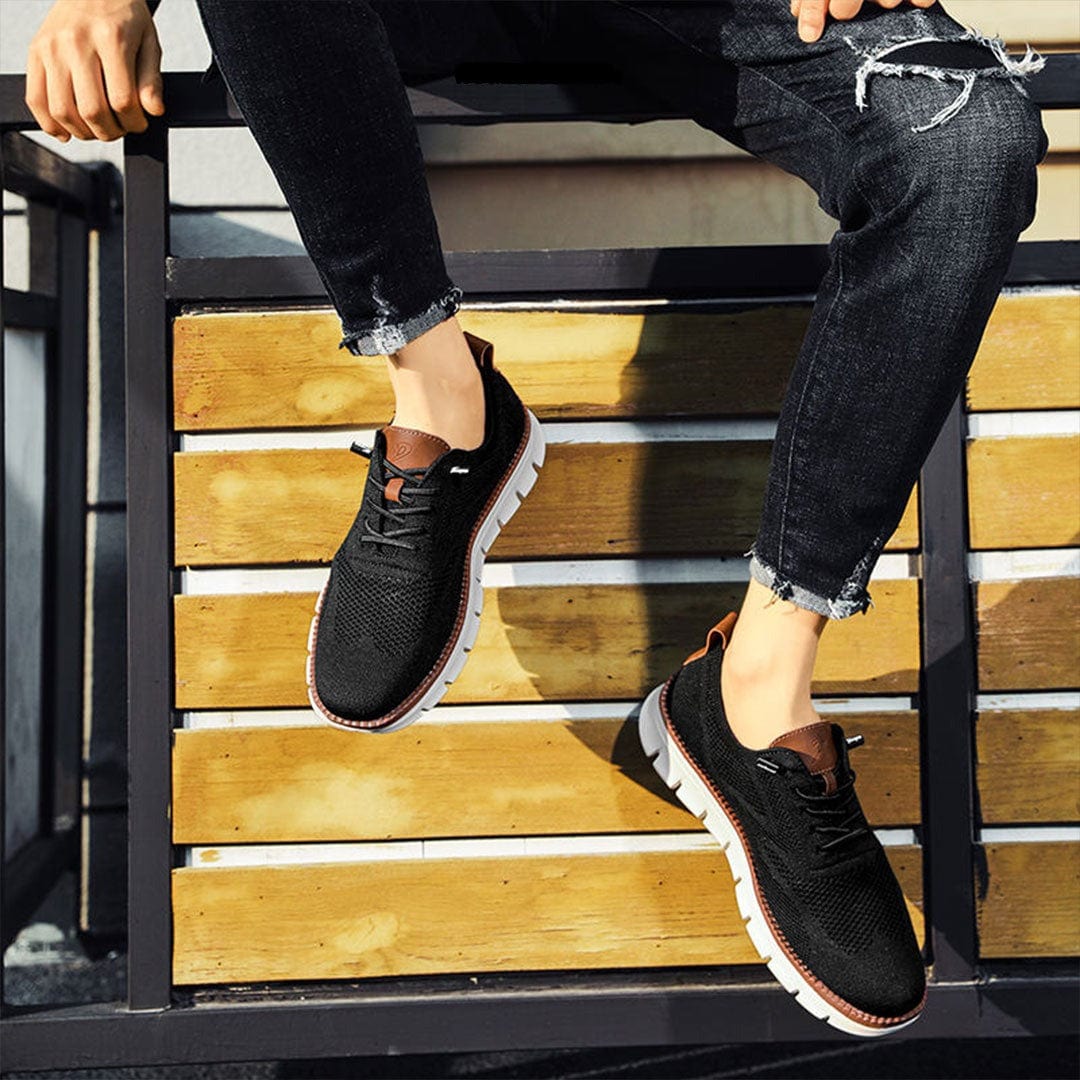 Theo Atmungsaktive Strick Sneakers