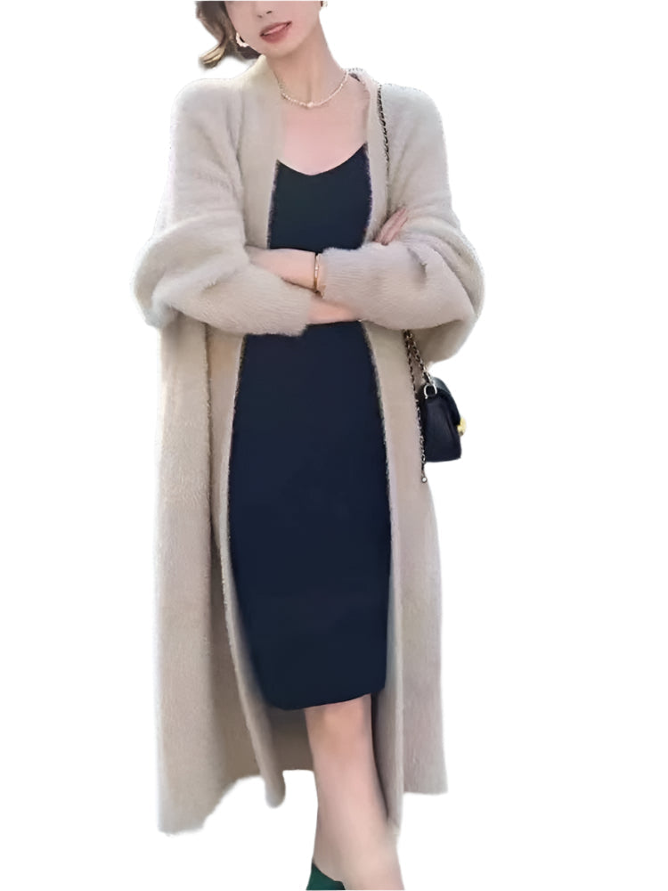 Alma Lang Cardigan mit Taschen und Relaxed Fit für Damen