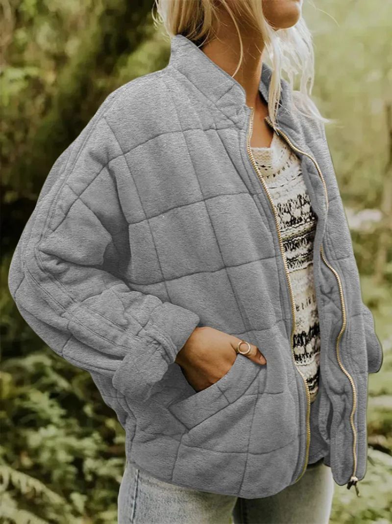 Josiane | Gefütterte Jacke mit elegantem Oversized-Look