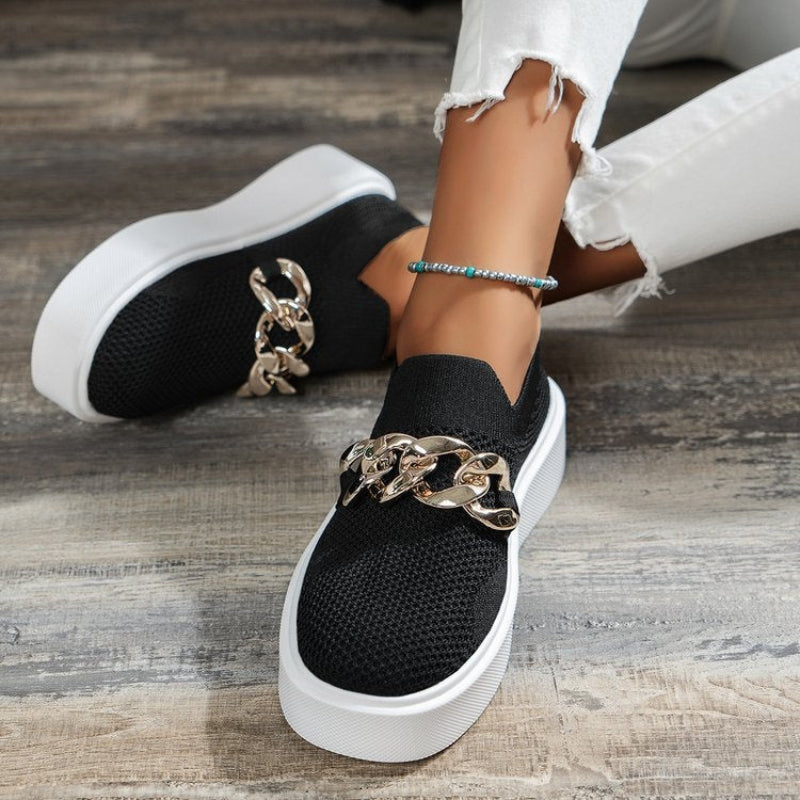 Sofia Atmungsaktive Schuhe mit Dicke Sohle und Rutschfestem Design