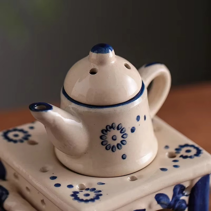 TeapotGlow - Mini Teekanne Aroma Duftdiffusor