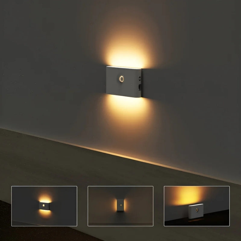 BrightGuard LED Wandleuchte mit Bewegungssensor