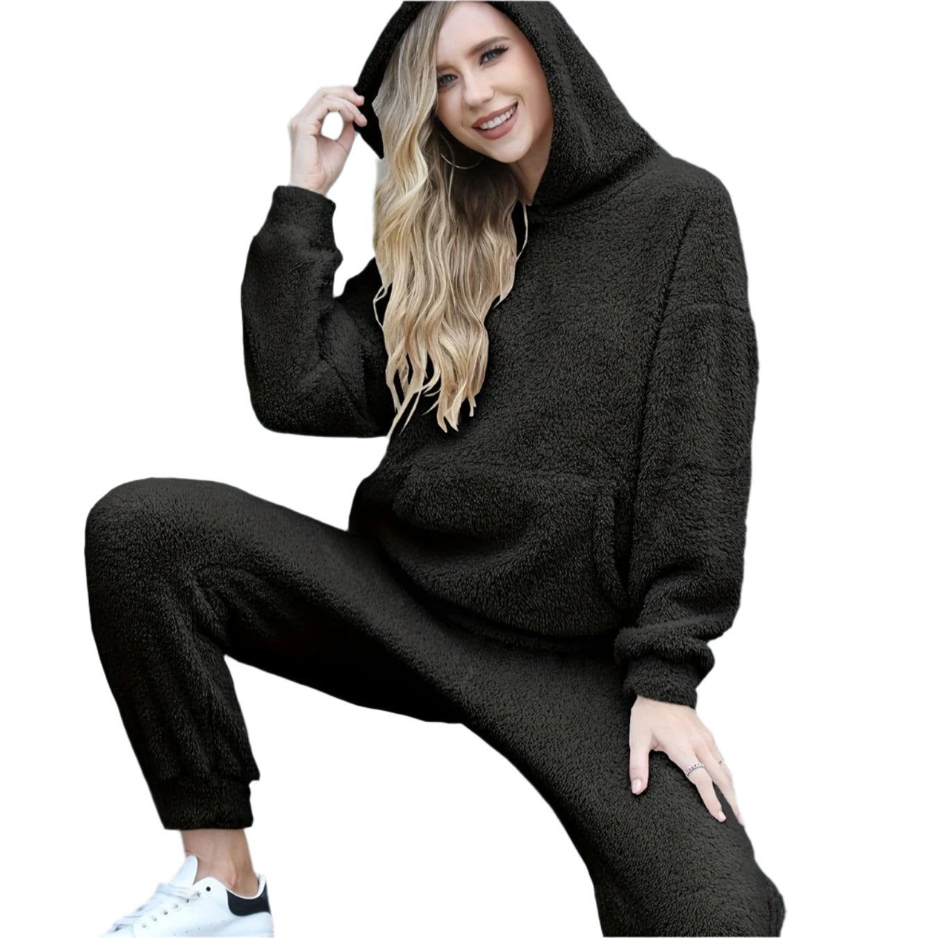 Megan - Hyggelige Fleece-Hoodie und Jogginghose für Frauen