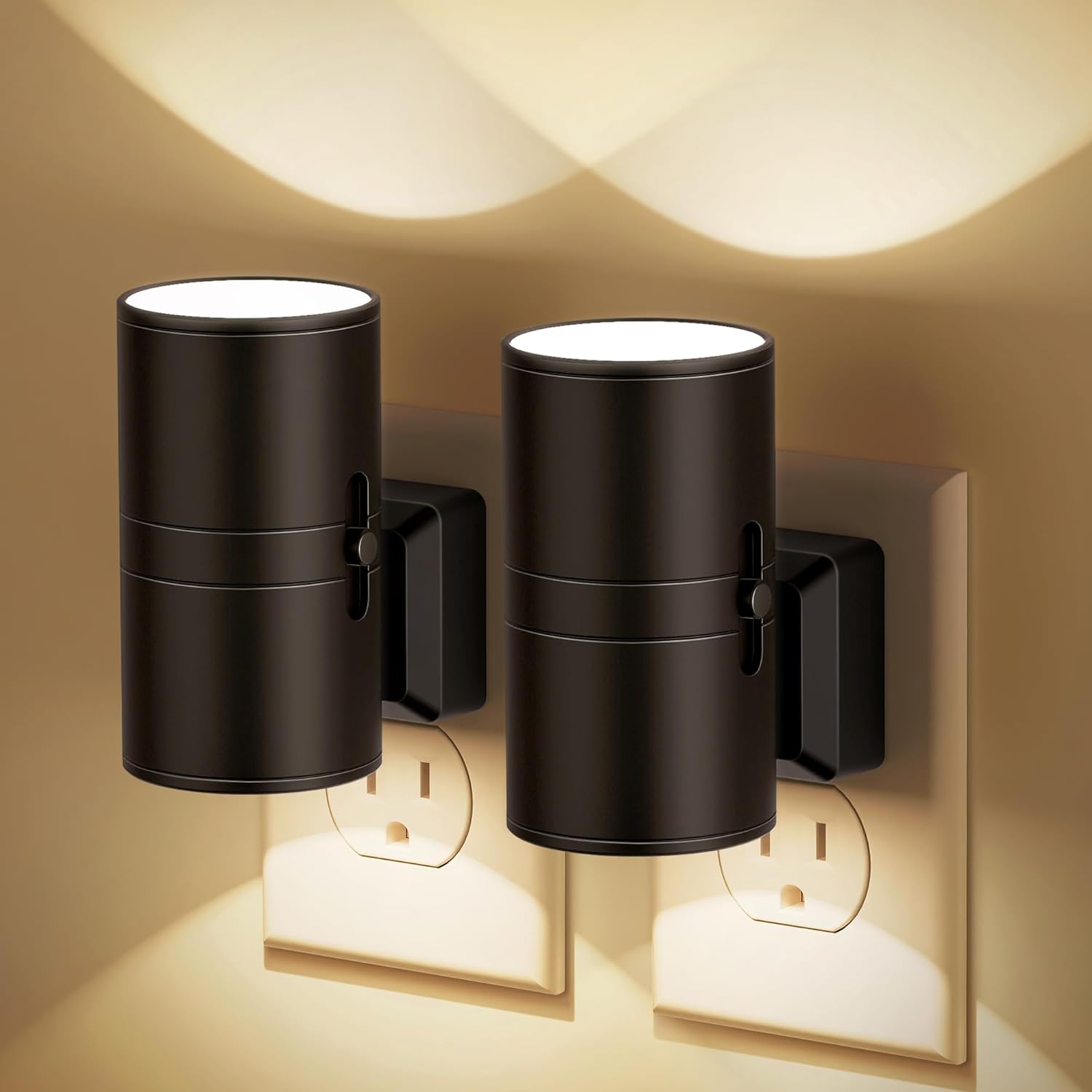 LumiGlow Dimmbare LED Nachttischlampe