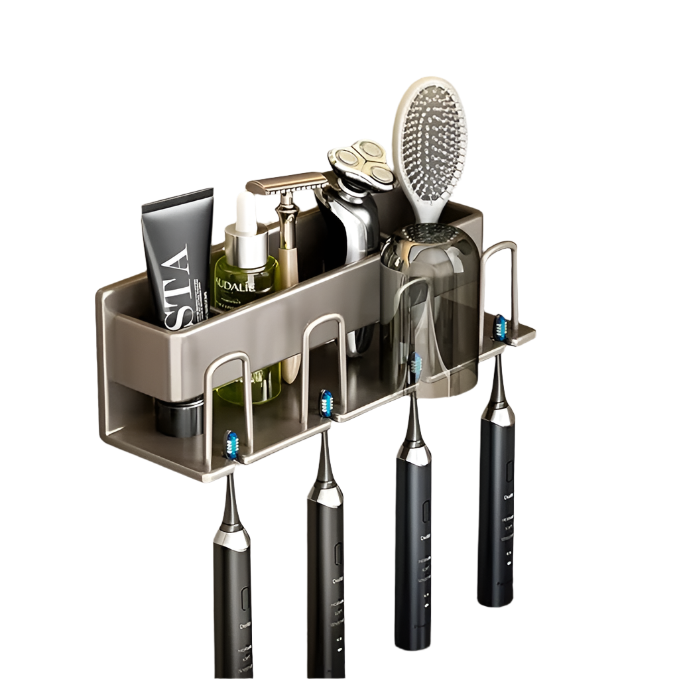 TidyTouch - Wandmontierter Badezimmerorganizer