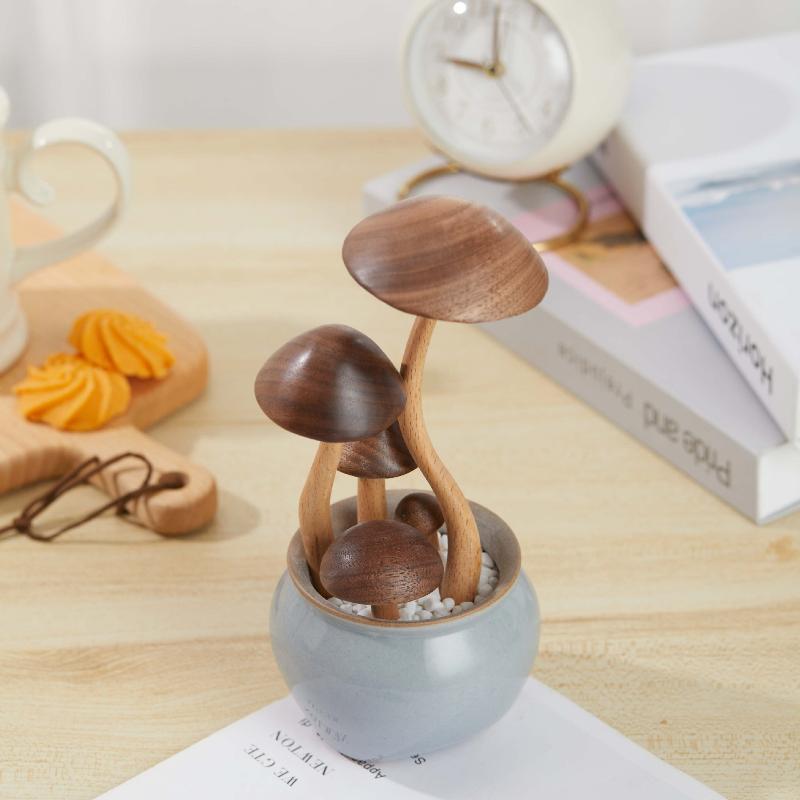 WhimsiShroom Indoor Dekoration – Verspieltes Pilzarrangement