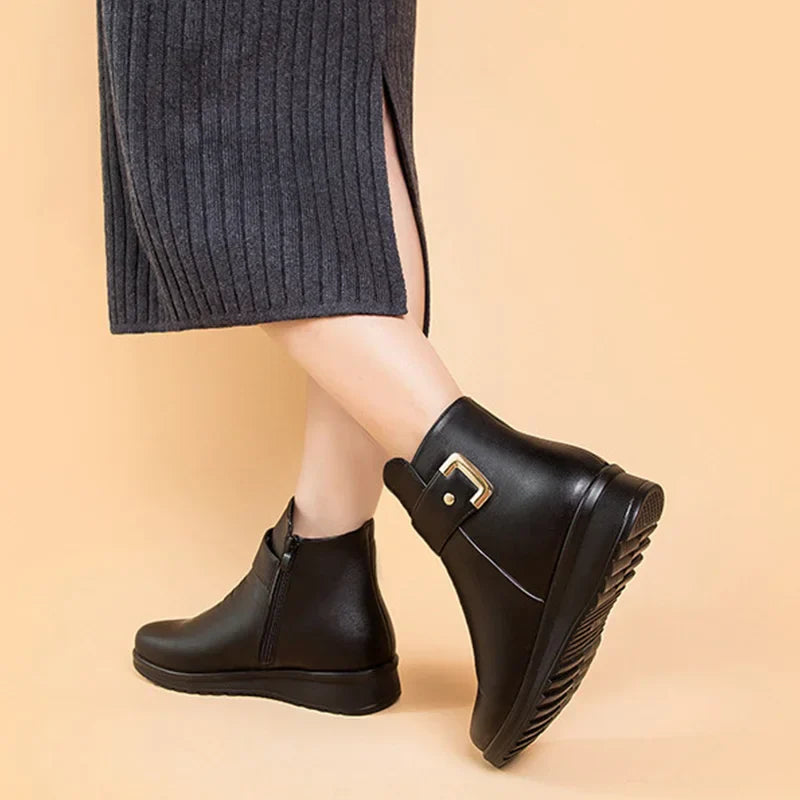 Isabella Orthopädische Stiefel mit elegantem Design und Fußgewölbestütze