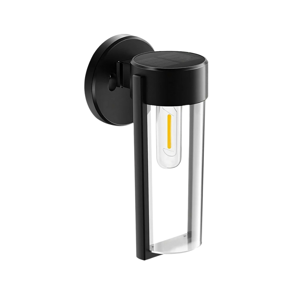 LumaVæg Solarlampe – Elegante Außenwandbeleuchtung
