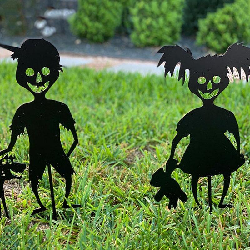 ScareSilhouette Unheimliche Garten Dekorationen