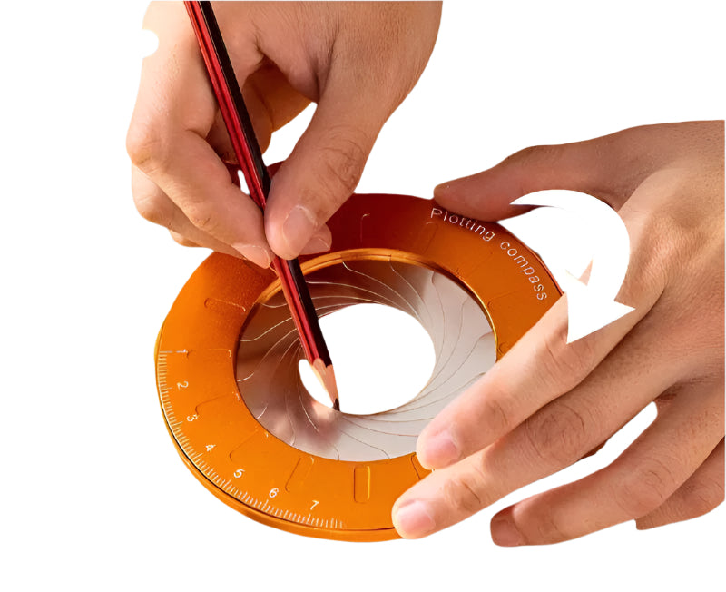 Elliot CircleMaster Präzisionszeichentool – Einstellbarer Zirkel für perfekte Kreise