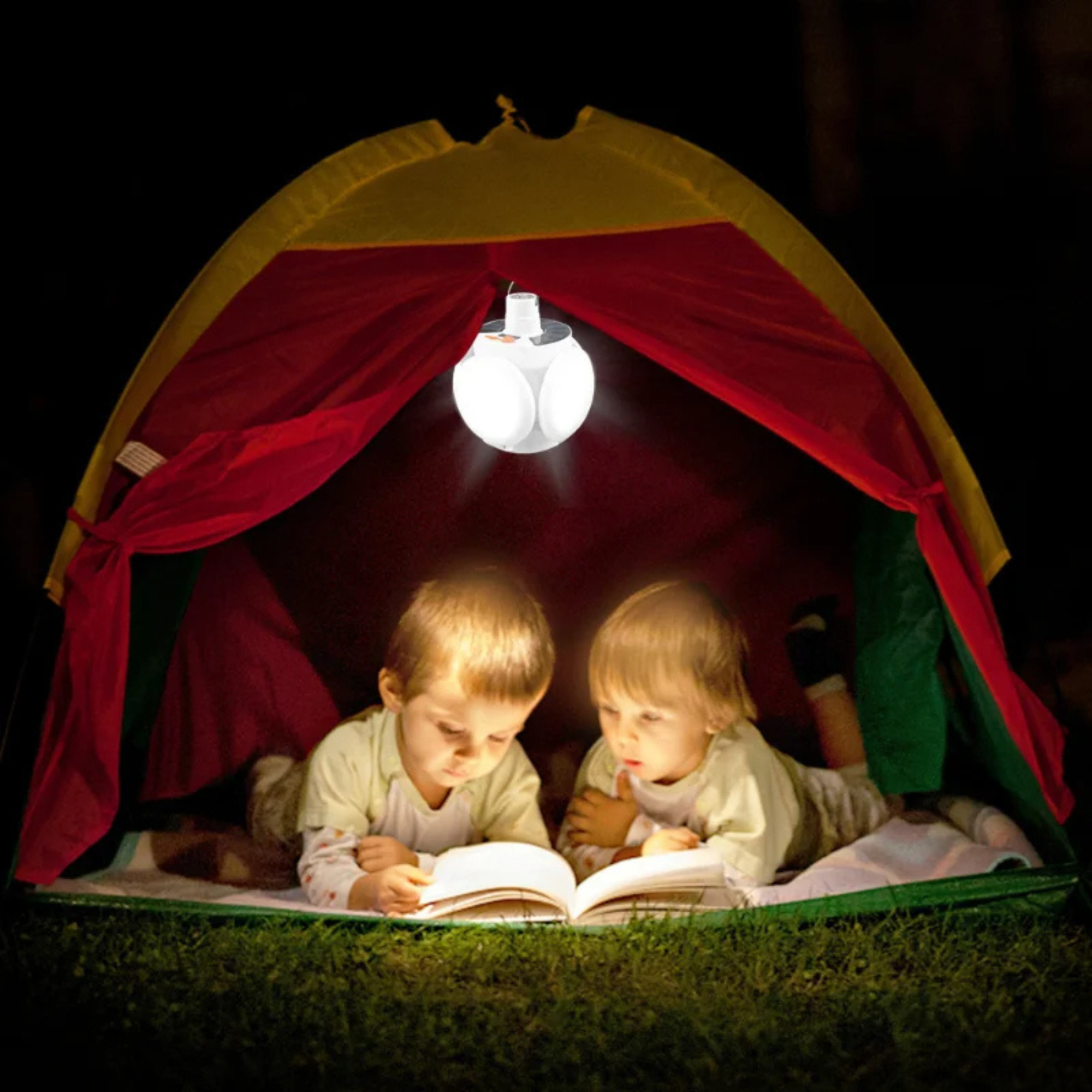 SolarGlow – Solarbetriebene Außenlampe mit USB-Ladefunktion