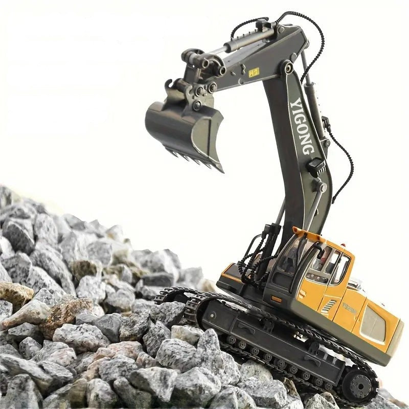 RC-Bagger mit Drehkabine und realistischer Grabfunktion